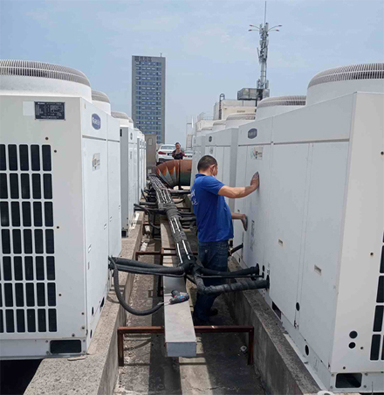 马边中央空调制热和不制冷系统维修方法